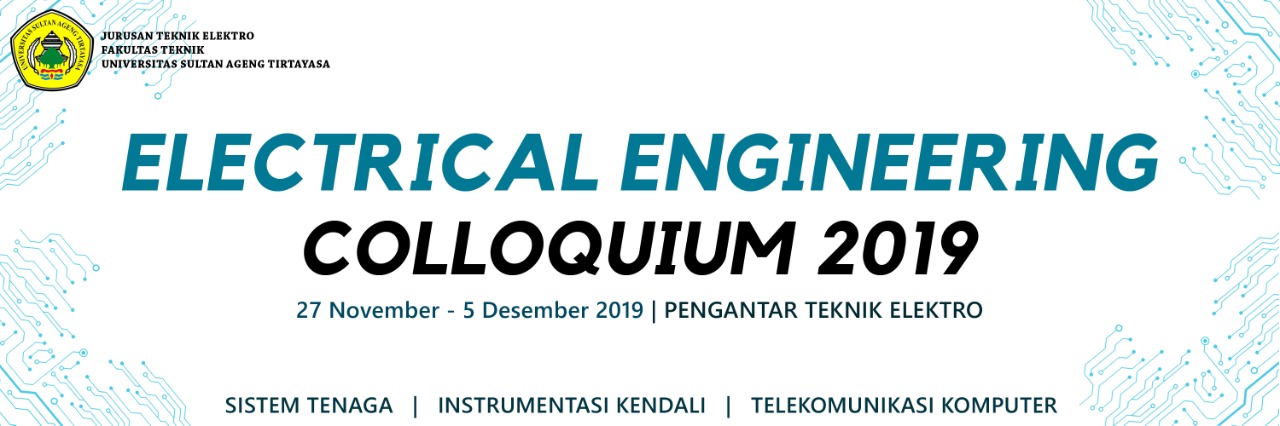 Electrical Engineering Colloquium 2019